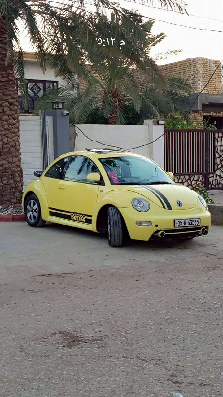 السلام عليكم
سياره بيتل موديل 2000 مكفوله من الصبغ والضرر 
بسمي السياره فتحه سقف اوتو مكينه 2000 لون مميز ليموني تحويل ثاني يوم مامتعوبه ابد السياره تبريد تدفئه بحاله جيده السياره  العنوان واسط رقم صاحب السياره*********** 
السعر 58 وبيه مجال للشراي أو المراوس حسب القناعه
