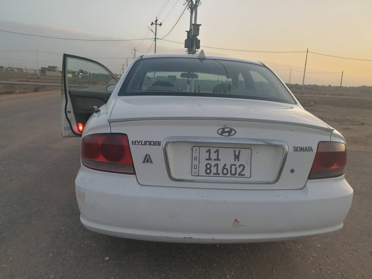 السلام عليكم سوناتا خليجي ٢٠٠٣ 
بيها صبغات تقريبا ٥ قطع 
بلادي السياره محرك ٢٠٠٠
محرك كير تبريد حداديه جاهزه
رقم انكليزي بغداد باسمي 
السعر ٦٦
بابل المحاويل حصن جعفر 
***********
