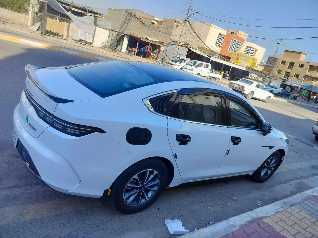 للبيع أو مراوس بي وايدي دسترويل 
موديل 25 رقم بغداد بسمي 
ماشيه 12الف بعدها زيرو 
مكفوله كفاله عامه سياره
مدوشمه زاد لزكات ضد الكسر 
زاد دزويدات للداخل وخارج
السعر 20ونص تواصل عل خاص 
***********
***********
