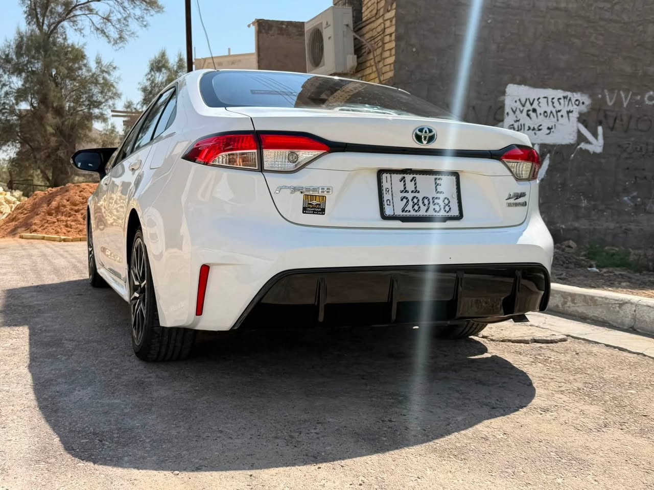 السلام عليكم
كورلا   هايبرد.   (S)2023فول   مواصفات   1/1

                داخل جلدكرسي كهرباء

        السعر  145ماشيه.  40الف.

           رقم   بغداد.     تحويل   مباشر

السياره مكفوله كفاله عامه ماعد تكحيل بدعاميه 

  مكاني بغداد   
الدوره حي دجله //   للاتصال فقط ‭***********
