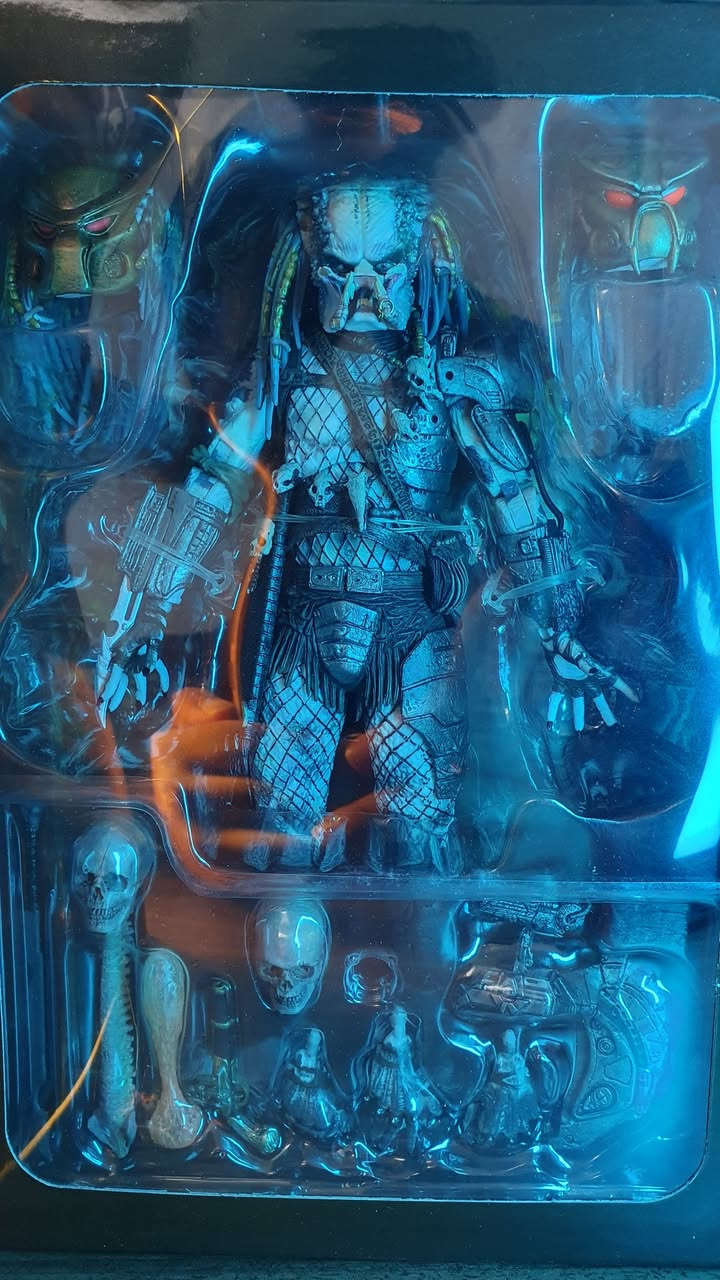 من فيلم : Predator 2 يخرج لكم الزعيم 🔥🔥🔥
.
متوفر الان لدى الكنز الثمين Precious Treasure
مجسم :  Ultimate Elder Predator 🔥
من انتاج شركة Neca
.
مفصلي بالكامل بمدى حركي واسع
تفاصيل دقيقة
ب3 رؤوس واكسسوارات 
.
للطلب والاستفسار مراسلة الصفحة


**إذا كنت صاحب هذا الإعلان وتريد حذفه لأي سبب، رجاءا أرسل رسالة إلى الدعم الفني**