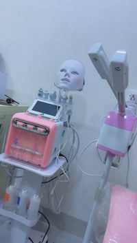 هيدروفيشال • سرير تجميل • جهاز تنظيف ٧ مراحل