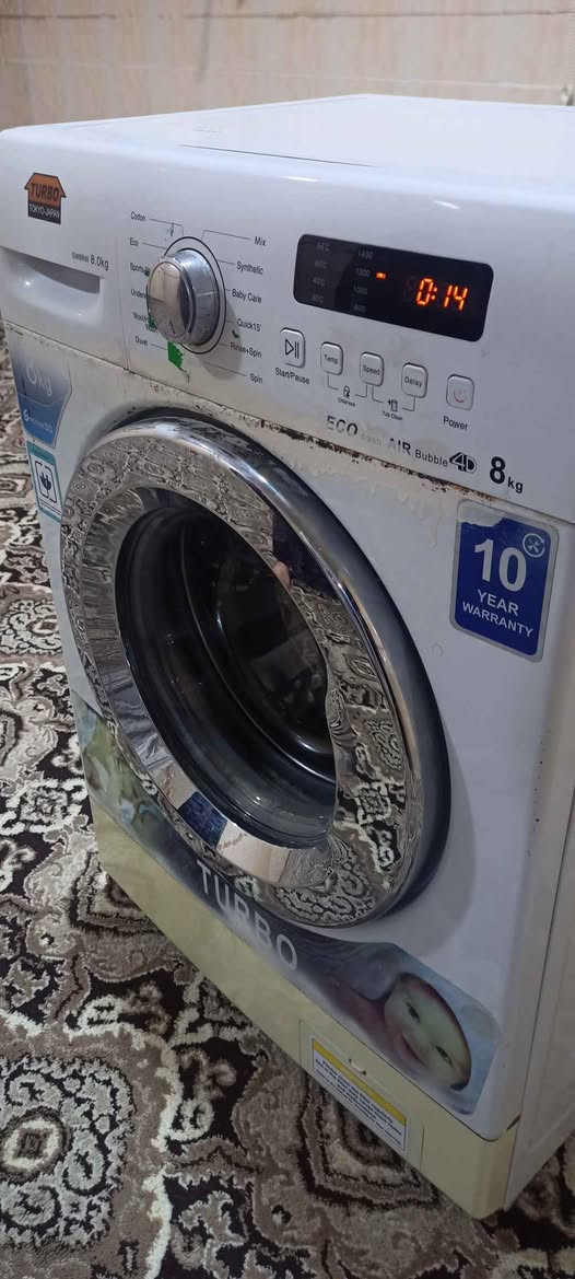 غەسالەی تۆربو 8 کیلۆیی 150 هەزار *********** السليمانية, العراق
