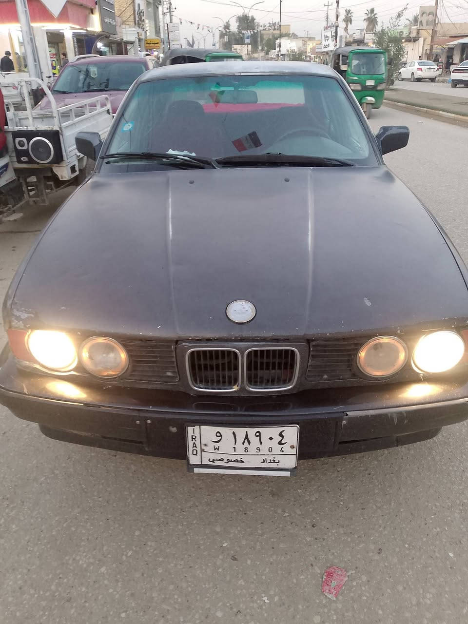 يا الله. سلام عليكم. بيئم. موديل 89
رقم. بغداد. مشروع وطني. سنويه ل2028
سياره. بلاد. مكينه وگير.  
سياره بلاد. لاصبغ. ولامعجون. ولا گلبه ولا حادث. ولا عيب شرعي 
حداده. جاهزة.  تخم. تاير. جديد. 
كهربائيات. كله شغاله. رونات سرعه حماوة بانزين. كله شغاله 
راعيه يمي بشطره. 
السعر. 35 وبيه مجال كلش بصيط حق الجيه 
العنوان ذي قار. الغراف. ***********
