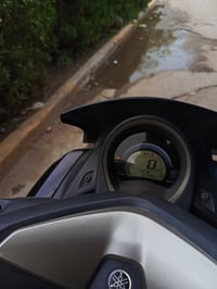 انضف N MAX دراجة جديدة واحله من الصور  ماشية 12 الف اي بي اس خلفي واما...