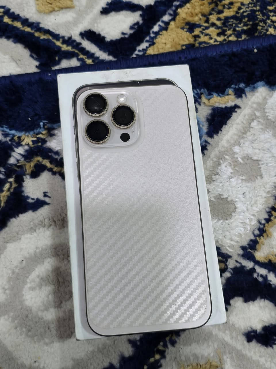 16برو ماكس اصلي ذاكره ٢٥٦تك شريحه بطاريه ٩٨ جهاز جديد شراي يتصل  ***********
