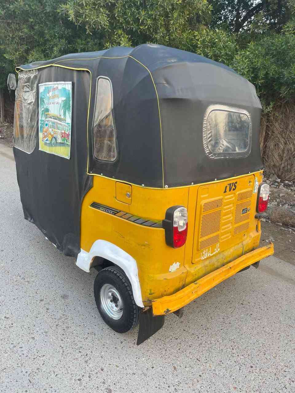 سلام عليكم تي في اس للبيع موديل 2020مكينه جديده صار شهر من مسويها كله جديد وكلجات جدد قمجياات جدد دبلات جدد تخم تاير تخم ويل تاير جبلي الاصلي اربعه دوشمه جديد البارحه سويتها نقص بيها بس  كهرباء جوه الستيرن ابو الكهرباءيات يسويها ب٥٠ بس جادر جديد قبل سبوع شاده جلهه جديد  تخم درايم شفتات تخم لقم تخم لاستيك كله جدد وبيها خياس شويه يم الدوسه اليمنه تحويل ثاني يوم اوراق اصوليه مال شركه عنوان الامين الثانيه قرب شارع المركز ***********    سعر 3:وربع وبيهاا مجال للطيبين
