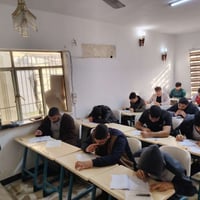 امتحانات نصف السنة • معهد الملتقى الثقافي • الموصل حي 17 تموز