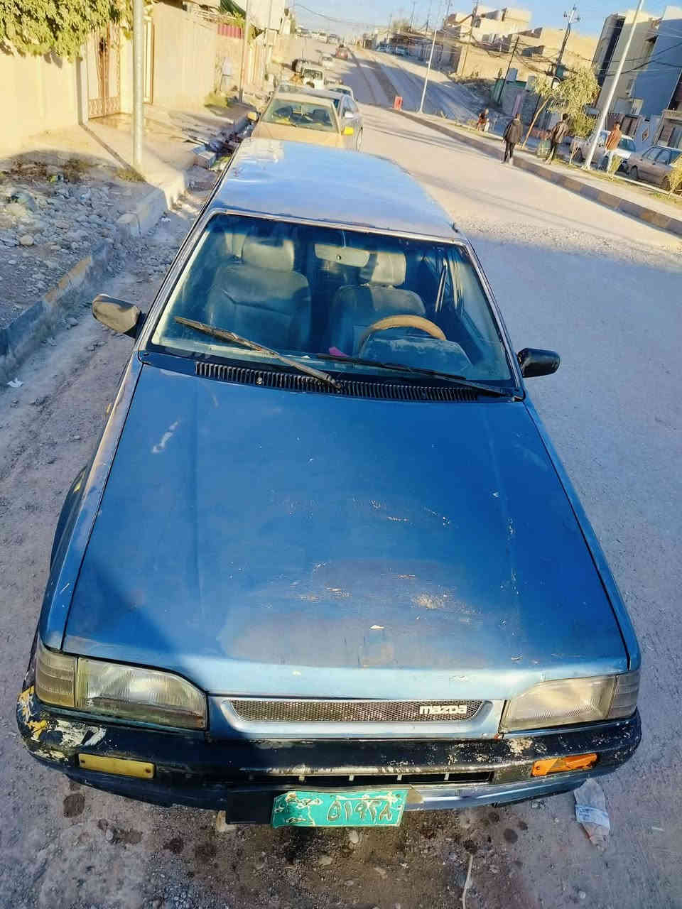 مازدا 323 صالون رقم نينوى كابون بانزين 
سنويا بيضاء تريد وكالة أو تحويل 
السعر 14 ورقة التواصل 
***********
مشيرفة شارع 30
