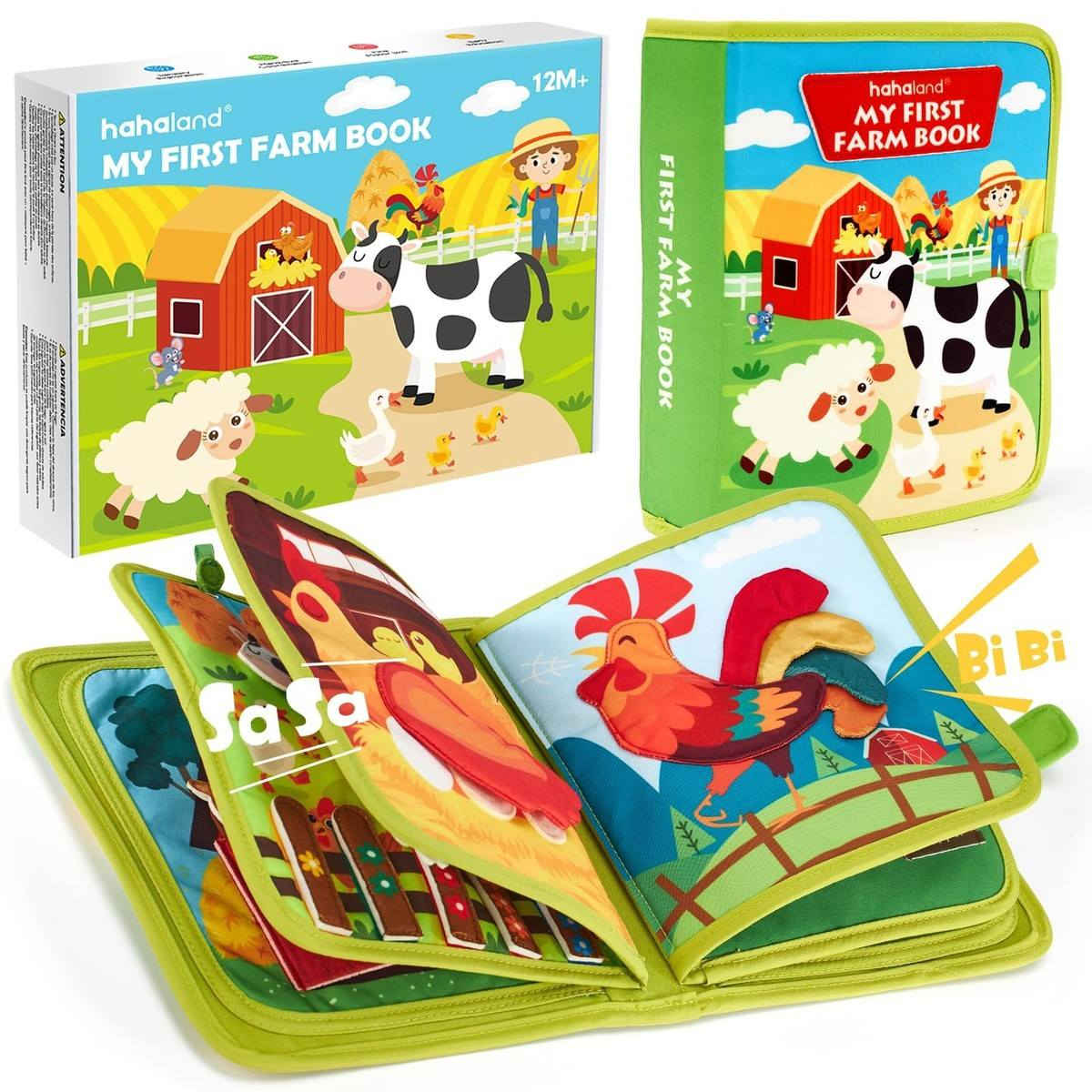 المنتج: كتاب تفاعلي للأطفال الصغار من نوع "Quiet Book" أو "Busy Book" مصنوع من القماش، ويحمل عنوان "My First Farm Book".
الوظيفة: يهدف الكتاب إلى تعليم الأطفال وتنمية مهاراتهم الحركية الدقيقة من خلال أنشطة حسية وتفاعلية متنوعة.

الفئة العمرية: مناسب للأطفال الصغار، وعادة ما يستهدف الفئة العمرية من سنة إلى 4 سنوات تقريبًا. السعر ١٥ الف

".


**إذا كنت صاحب هذا الإعلان وتريد حذفه لأي سبب، رجاءا أرسل رسالة إلى الدعم الفني**