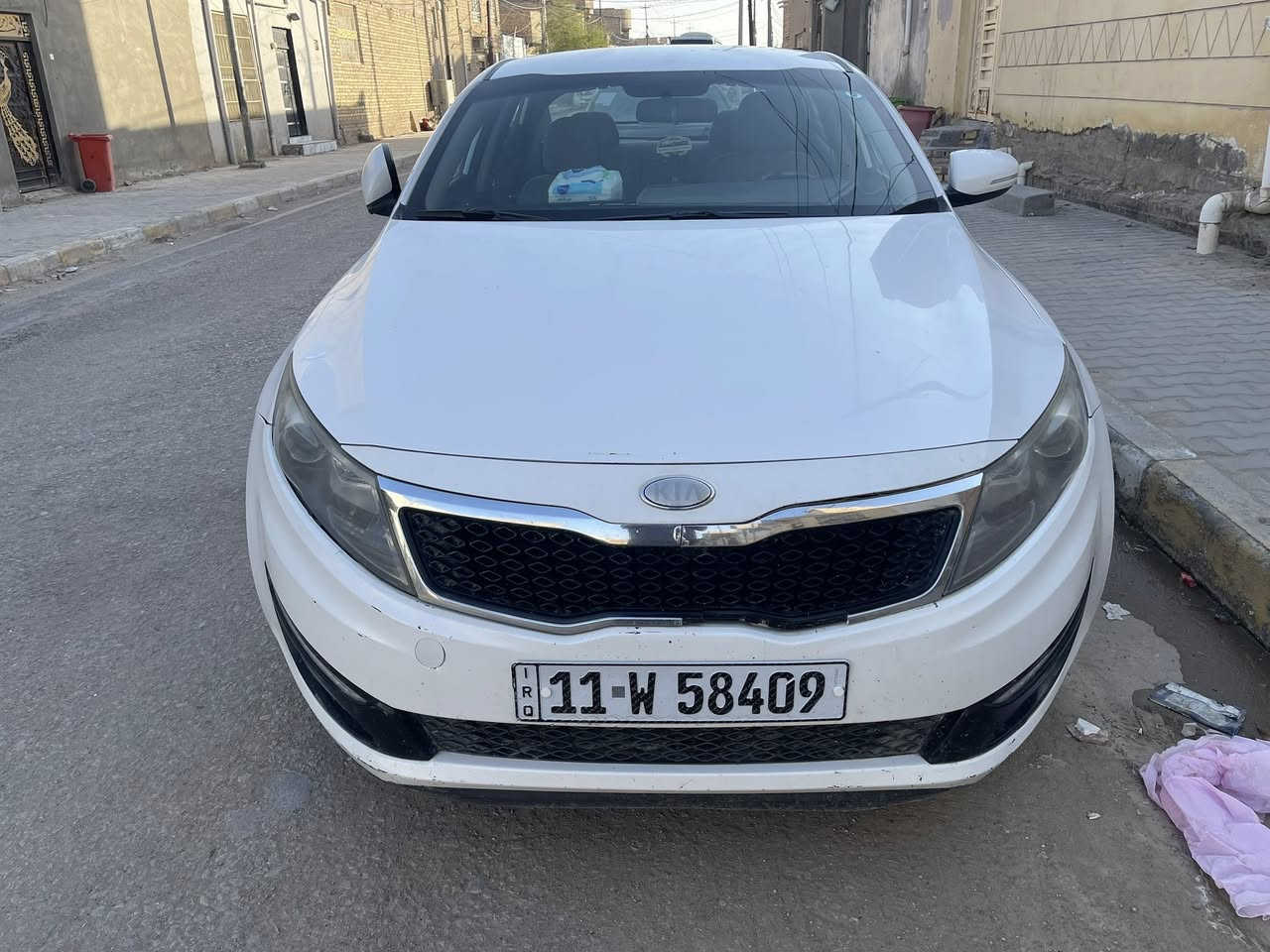 السلام عليكم اوبتما موديل 14 محرك 24000 
كفاله من الضربه وصبغ بصمه 
بيه بارد من جه الباب الامامي قليل
رقم بغداد 
السعر 138 
العنوان الديوانيه - قضاء الحمزه الشرقي
***********
واتساب موجود
