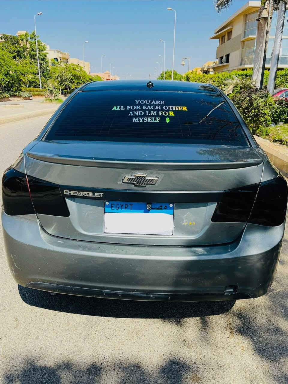 Chevrole Cruise
2010
فبريكه دواخل +رشه بره معاده السقف 
•كاسيت شاشة + 2 شاشات خلفية بالكراسي + كاميرا خلفية طقم سمعات 
• فرش جديد
• ⁠عليها مكنه متور ابترا بدون مشاكل عليها 
• ⁠• كاوتش بحالة جيدة + جنوط 16
•فتيس الكبير  الجديد حاله العربيه جميله جدان 
عربيه عامل كل صينات مصروف عليها اكتر من الي هبيع بيع وربنا يبارك لي
المعاينه الشيخ زايد 
• ⁠
• فرامل مانعة للانغلاق (ABS) 
 • توزيع إلكتروني للفرامل (EBD)  ￼
 • وسائد هوائية أمامية وجانبية  ￼
 • أحزمة أمان لجميع الركاب  ￼
السعر خاص فقط


**إذا كنت صاحب هذا الإعلان وتريد حذفه لأي سبب، رجاءا أرسل رسالة إلى الدعم الفني**