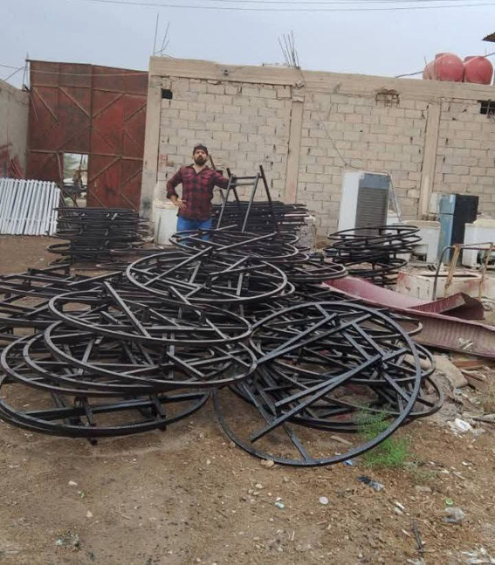 يعلن حداحده الرحمن شغل بلاش بلاش بلاش
بثواب الحسين ع الشهيد كربلاء 

للمواكب  والحسنيات شغل بلاش فقط عليك المواد 

كرفونات سقايف اميوزه مصاطب اي شيه يخص حداحده 

واصحاب البيوت باسعار مناسبه متر شباك مليم ونص سعره 40الف 
وبيبان بديل الخشب او بيبان قاصه باب متر في 3متر سعره 250الف 

بيبان قاصه اسلايت 650الف 

باب سلايت 450الف 

متر كرفونات 28الف 

والسقايف الكيسبان المتر 28الف

ونعمل الشبابيك الالمنيوم اسود 75الف المتر 

وشبابيك السلايت 120الف 

عنوان حله مركز براس جسر سعد بيجو مقابيل الحسنيه اهل البيت يوجد خدمة توصيل لجميع المحافظات العراق 🇮🇶
***********واتساب ***********اتصل
