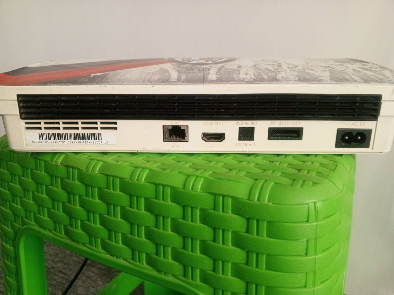 سلام عليكم  لليع جهاز بلي ستيشن 3 سلم ذاكرة 320G الجهاز يحتوي على 12 العاب من ضمنهن لعبتين سباق وبيس18 و فيفا19 و ماينكرافت وذا لاست اوف اس و اتيكن6 و gta 5 و gta4 وباتمان اركام ستي و كريتوس 3 و كول اوفو ديوتي بلاك اوبس2 للعلم الجهاز لوك ستيكر غير مفتوح مكاني كربلاء الحسينية........


**إذا كنت صاحب هذا الإعلان وتريد حذفه لأي سبب، رجاءا أرسل رسالة إلى الدعم الفني**