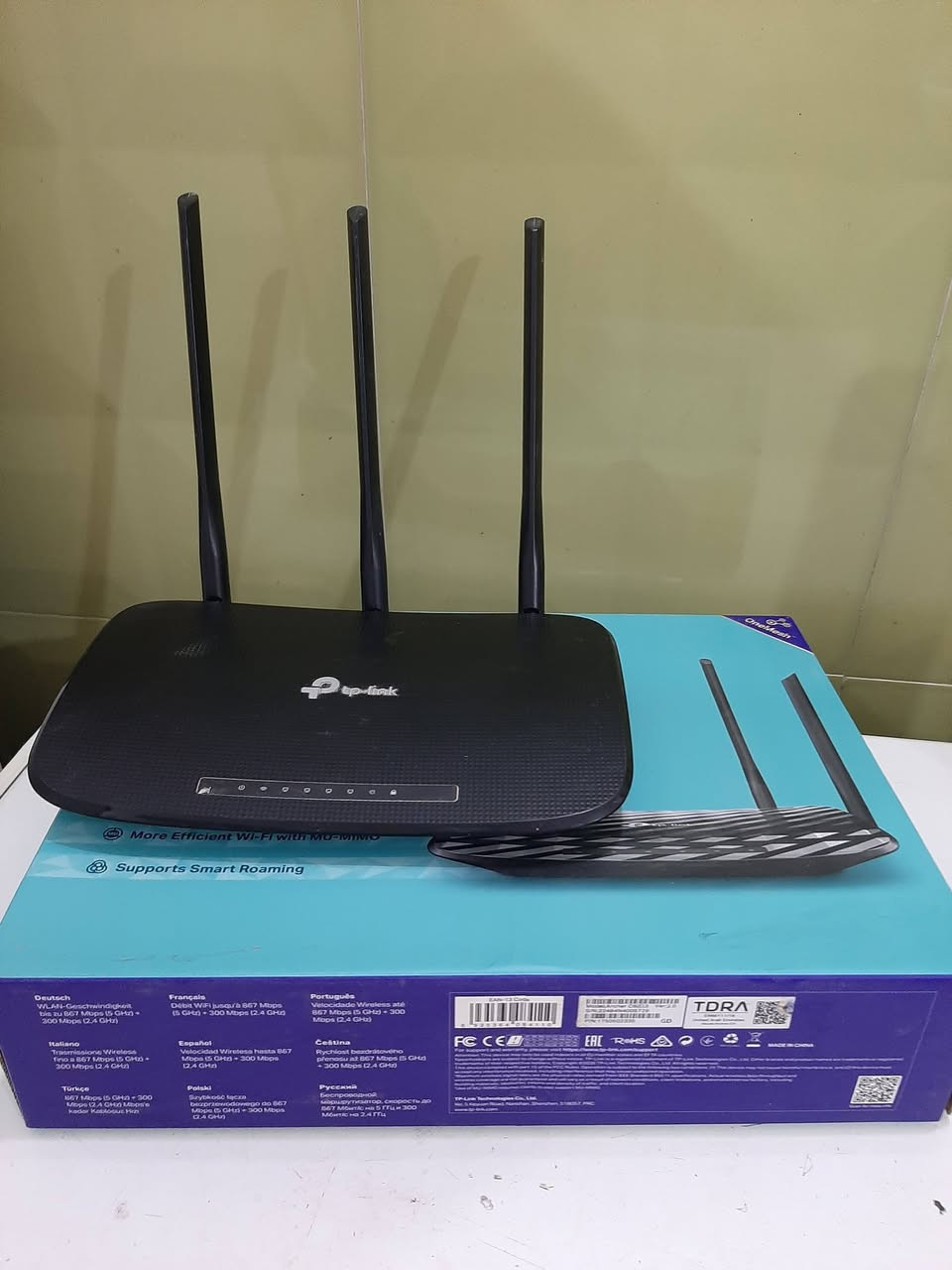 جهاز ضغط ما مستعمل وراوتر للبيع السعر ٣٥


**إذا كنت صاحب هذا الإعلان وتريد حذفه لأي سبب، رجاءا أرسل رسالة إلى الدعم الفني**