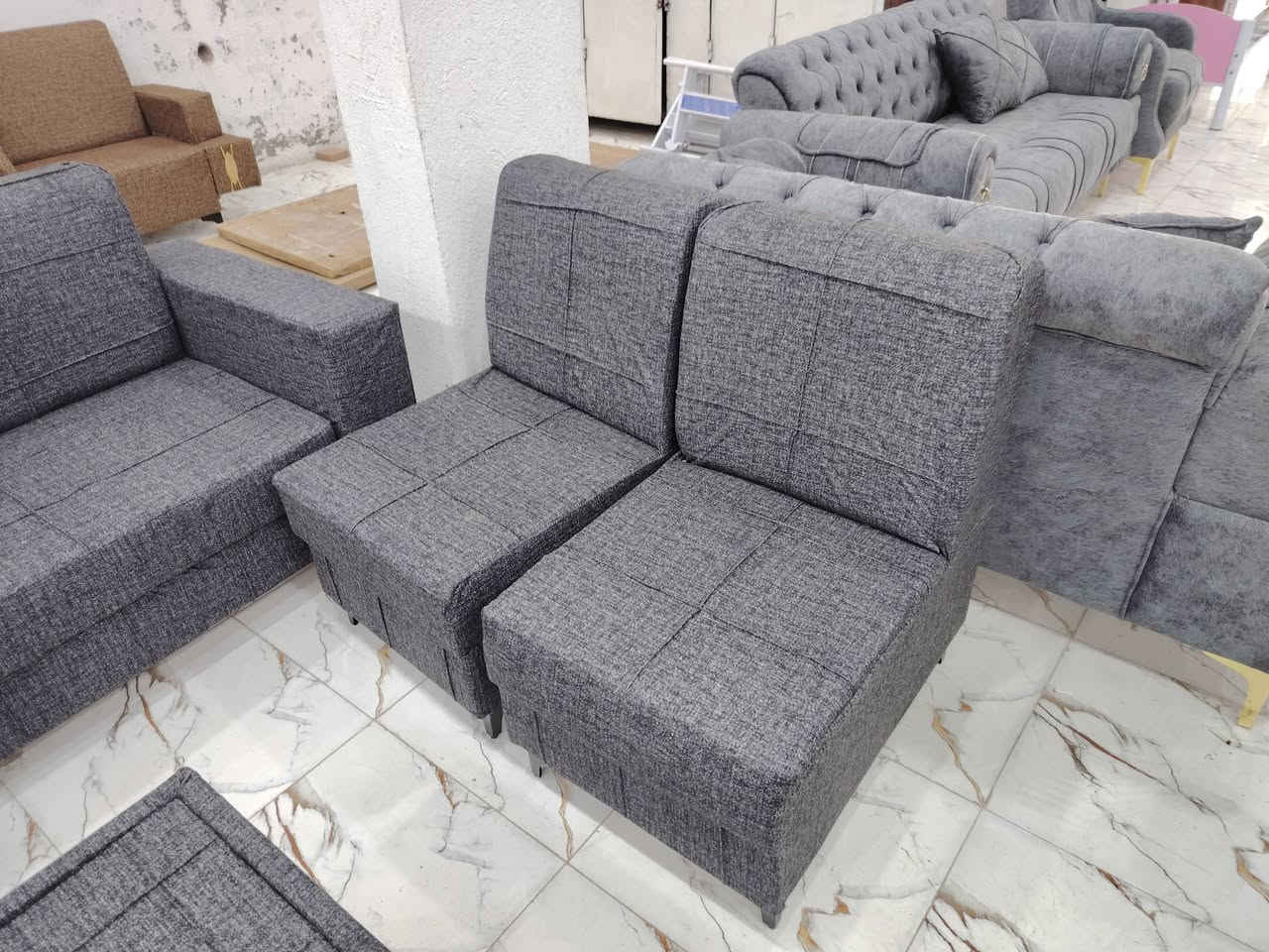 طخم مديل كلاسك
١٠ مقاعد ٥ قطع

طابوره

٦ كوشات

***********

يوجد توصيل

متواجد عل وتساب ومازنجر
