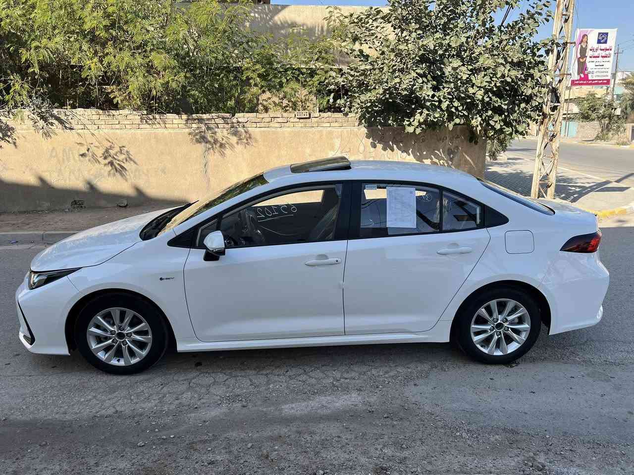 السلام عليكم كورلا هايبرد موديل 2025 ماشيه 3000 مكفوله من الصبغ والبارد والتبديل والرصعه والشخوط فتحه كشنات جلد قطعتين تبريد رقم بغداد بالسمي السياره مكفوله كفاله عامه من كلشي السعر 158 وبيه مجال ***********
