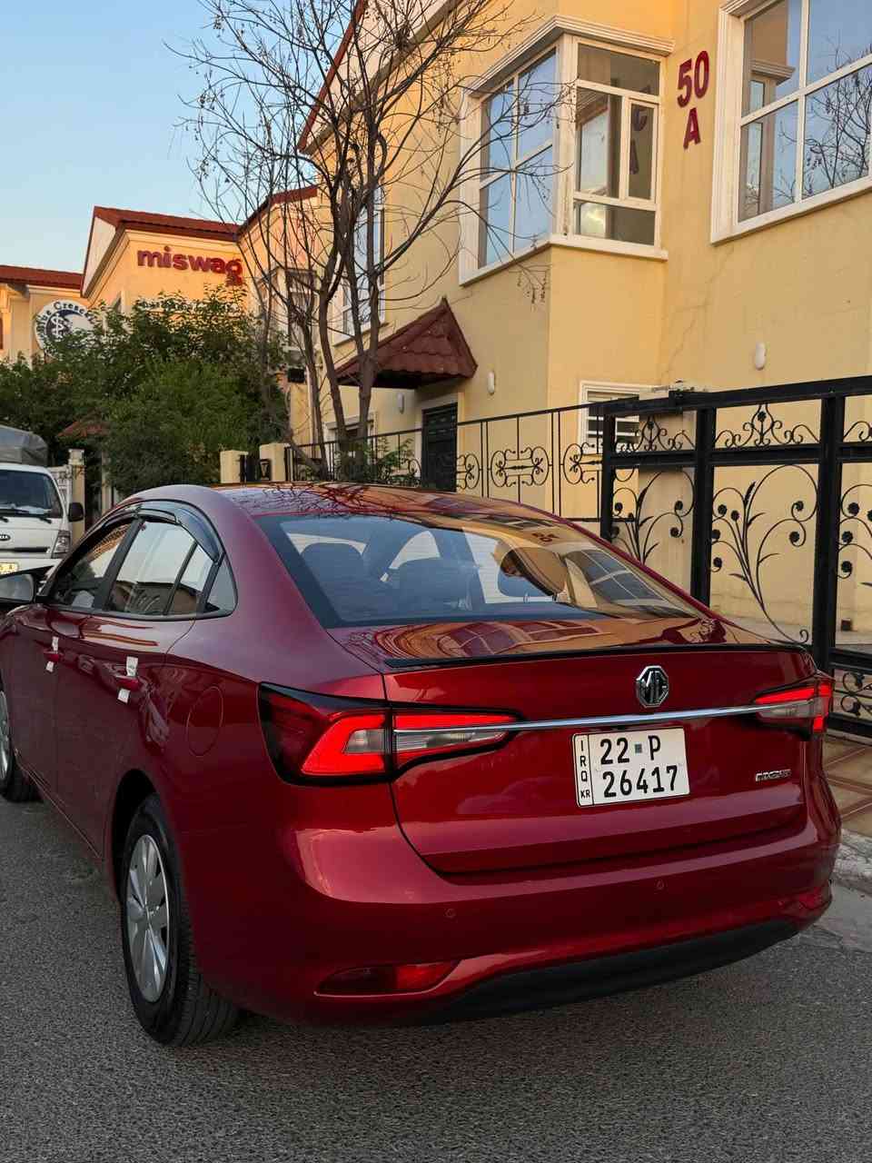 MG5 2025 للبيع ماشيه فقط 8 الف كير عادي  سياره جديده كلين وارد خليجي كفاله دعاميه الدعاميه 

مواصفات : سكان ڤاليوم شاشه كبيره نضام ايكو اشاير مري حساسات كاميره  تحكم ستيرن  تريده خفيف اوثقيل لايتات عدسه متحركه سياره كلش اقتصاديه كل 100 كيلو 6 لترات بانزين تصرف🔥 سياره جاهزه مناقصه مصرف سنويه وهزه جديده للأستفسار :*********** / ***********🫶🏻💙 أربيل, العراق
