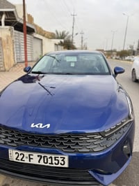 K5 خليجي وكالة موديل 2022 لوون ازرق مميز بالخليجي فوول المواصفات عدا ا...