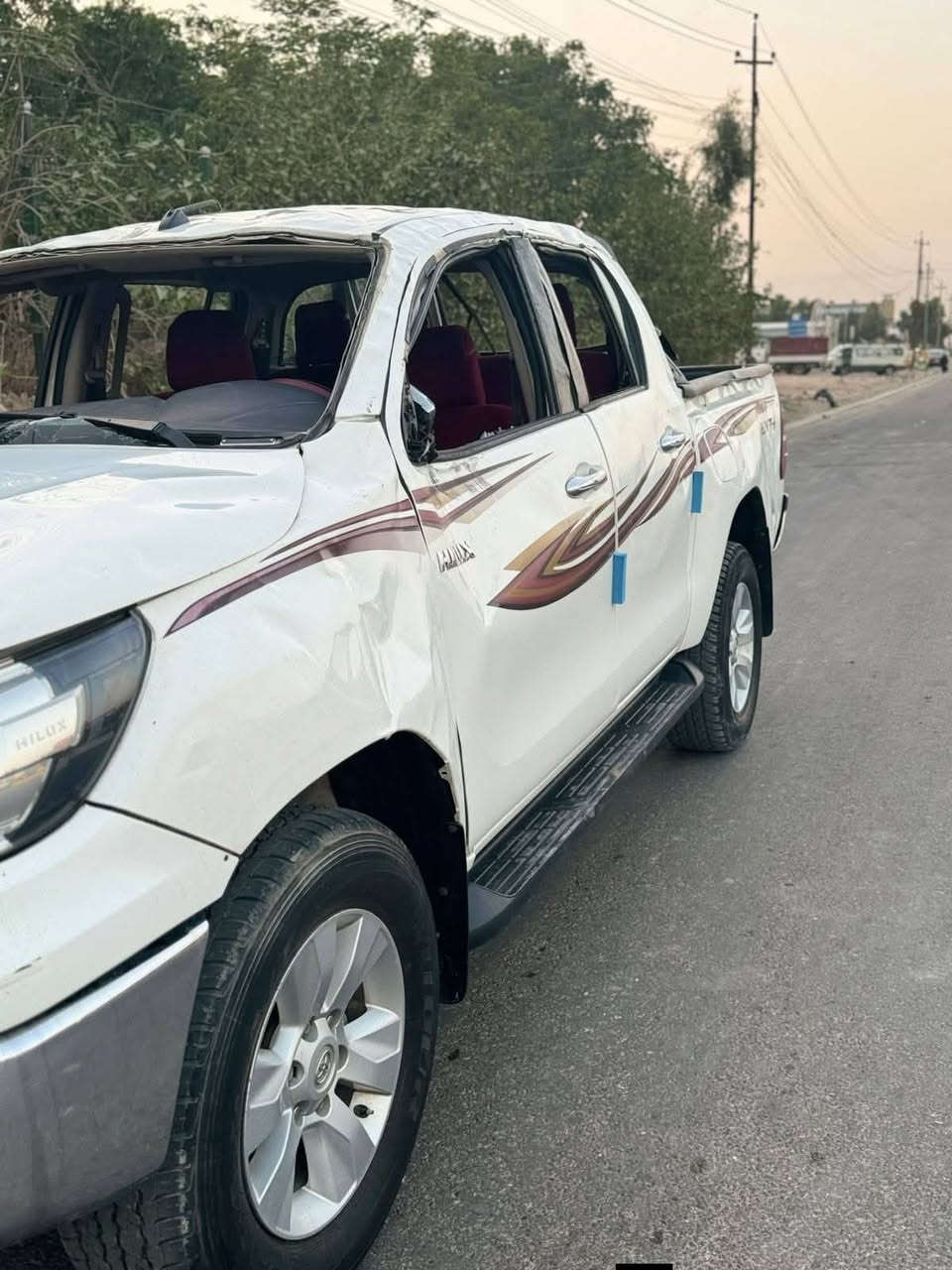 السلام عليكم ورحمه الله
للبيع بيكب هايلوكس 2700 بانزين

📢 السياره جافيه مكلوبة  

حاليأ جاهزة اشتغل ابيع على حادثها

المكينه وكير مكفول بشرت 

مكانها كردستان معارض السيارات 

تبريد ثلج كهربايات كامله تخم تاير

رقم اربيل   باسمي  شرط تحويل 

موديل 2018 بلاد كير اوتو SAS

📍السياره جافيه وابيع على حادثها 

السعر ((( 75$  وبيها مجال بسيط ))) 

للاستفسااراكثر اتصال او وتساب 

____ ***********_____
