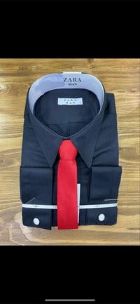 قميص زارا تركي • اسود وابيض • مقاس XS-XXL