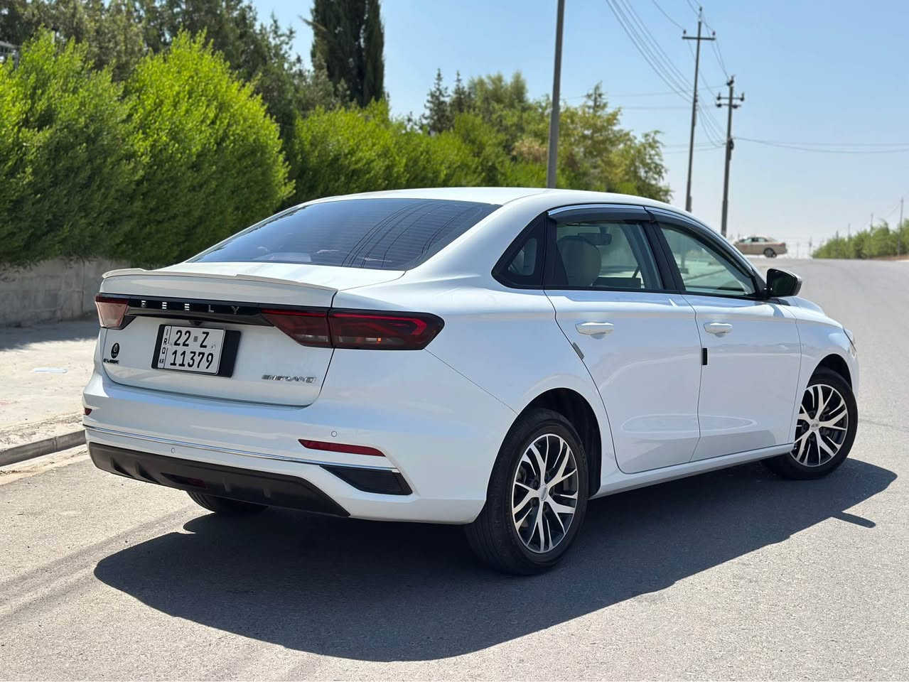 جیلی Geely Emgrand 2025
ضمان 5 ساڵ. مواسەفات نیو ،بەصمە. شاشەو کامێرە.
حساس ویل کەپ
ئاوێنە ئیشارەت.بلوتوس. تحدید سورعە.
شغال. تەبرید مەرکەزی.لایت وبەگلایت لید.
سعر  116$ وەرەقە
پ : *********** أربيل, العراق
