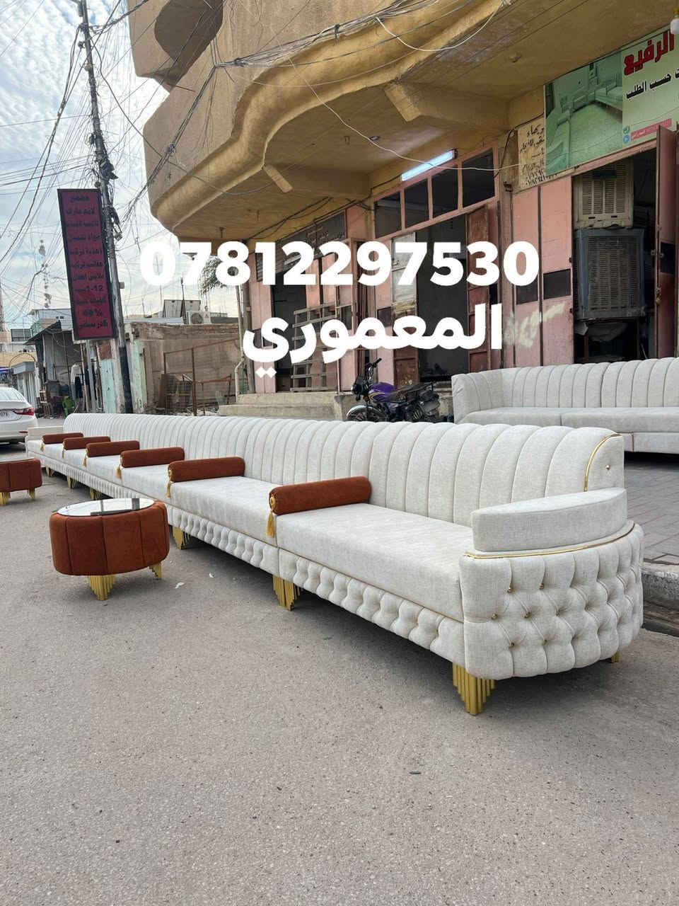♦️شعارنا االمتانه والابداع  ♦️

( دوشمة تبديل .قماش والاسفنج او تجديد موديل  تخم قديم ) 
⚜️ دوشمة  المعموري للدوشمه والنجارة وعمل الفصالات حسب  الطلب  ⚜️

القالب لوح 10سم روسي+بلوك ابيض امريكي 
والاسفنج 10سم حقيقي مميز اول عراقي 

🔴🔴ديوان او تخم او جلسة 💛🔴🔴

عنوان الثقة ⚜️

العنوان /بابل /الاسكندريه/شارع الحسينيه مجاور مجمع لاند مارك 

اقوى الموديلات التركية و بصناعة عراقية 🇮🇶🇮🇶

المتانة ثم المتانة ثم الأناقة 🔥

جودة عالية ومواعيد منتظمه
ضمان مفتوح بكافه المواد ....🌟🌟
يتوفر توصيل لكافه المحافظات 🚛🚛🚛 هاتف
*********** واتس اب
