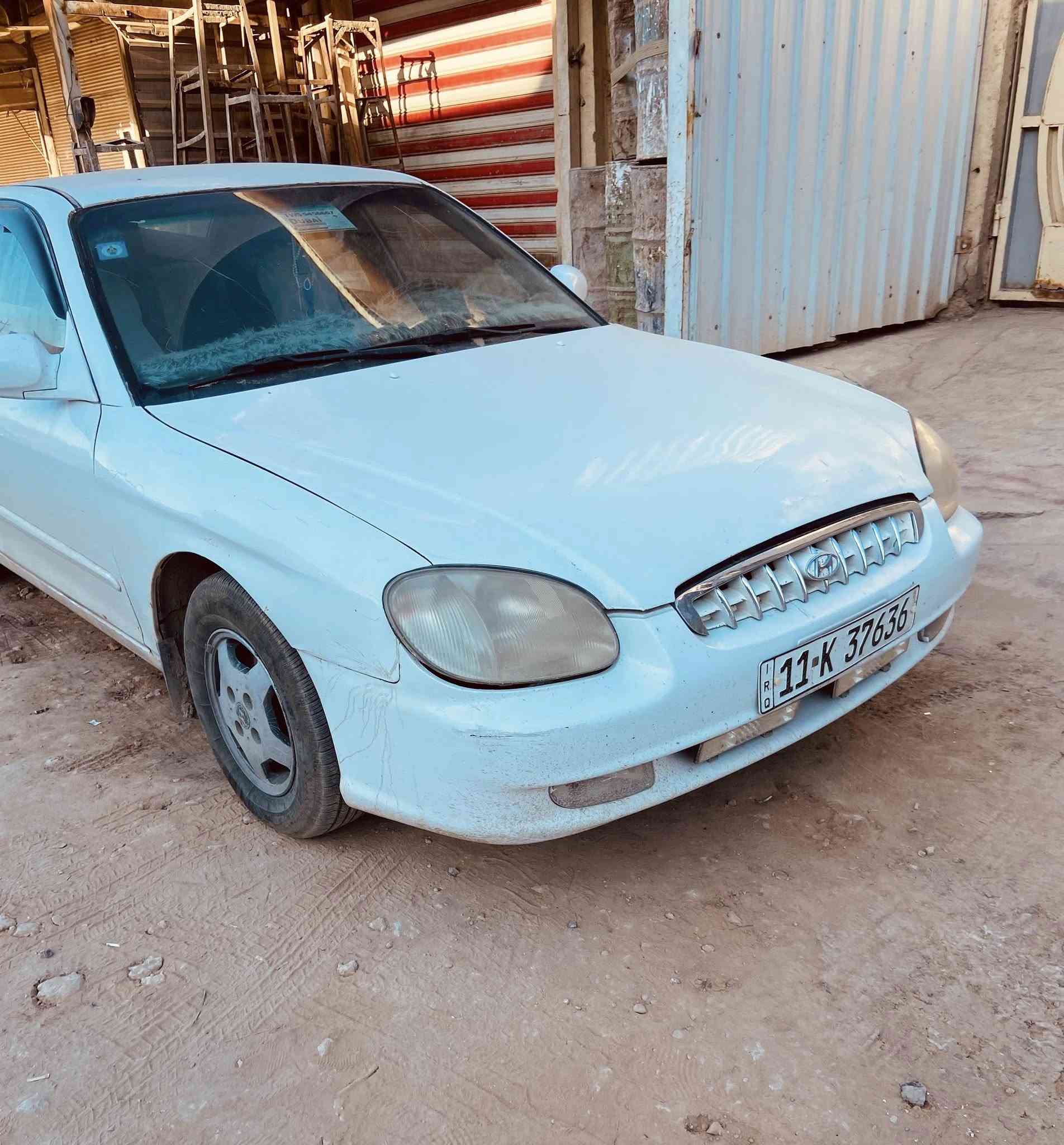 السلام عليكم
سوناته..🚙..للبيع
مصبوغه عام للجماليه
موديل.2000/ حجم المحرك2000
سياره جاهزه من محرك وكير وحداديه 
وتخم تاير وحته الباتري جديد.من فضل
الله كلشي بيها تمام.👍🏻.مكان السياره بابل
السعر 42$ورقه. اتصل ***********
بالمناسبه رقم السياره بغداد نكليزي بسمي
