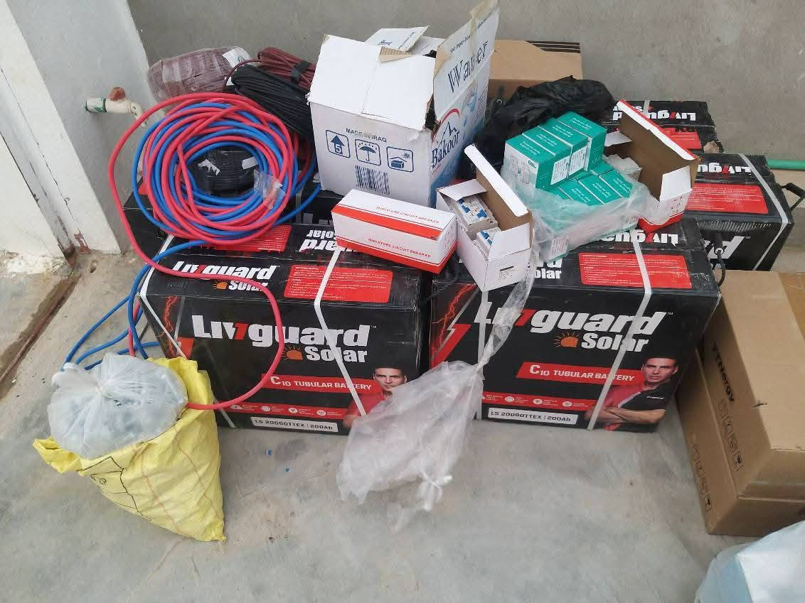 ئۆفەرێکی کاتی تایەک مانگ تکایەجوان بیخوێنەوە منیش وخۆشت بێزارمەکە
8ئەمپێری ڕۆژ 
3ئەمپێری شەو
3پەنەڵی 650واتES
1انڤیتەری 3.5 kv
2پاتری توبلەر200ac10
*بۆردوکامل ئەشیا بەزەمان 
تەنها 11گڵا بۆماوەی یەک مانگ بەردەوامە 
13گڵای پێ مەدە


**إذا كنت صاحب هذا الإعلان وتريد حذفه لأي سبب، رجاءا أرسل رسالة إلى الدعم الفني**