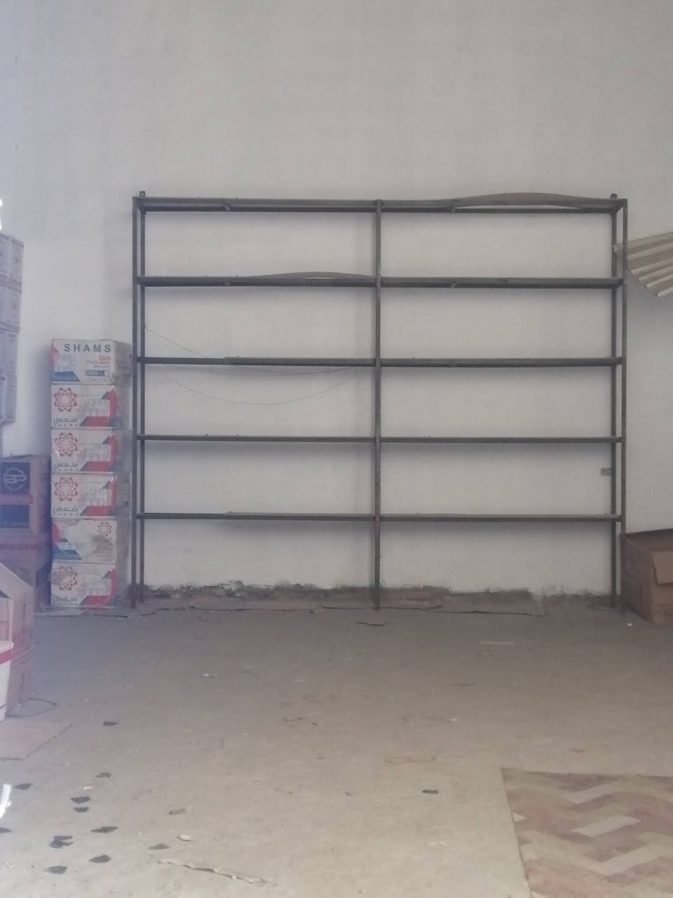 السلام عليكم
رفوف حديد تفصال عدد 2
طول 2ونص م
عرض 3 م


**إذا كنت صاحب هذا الإعلان وتريد حذفه لأي سبب، رجاءا أرسل رسالة إلى الدعم الفني**