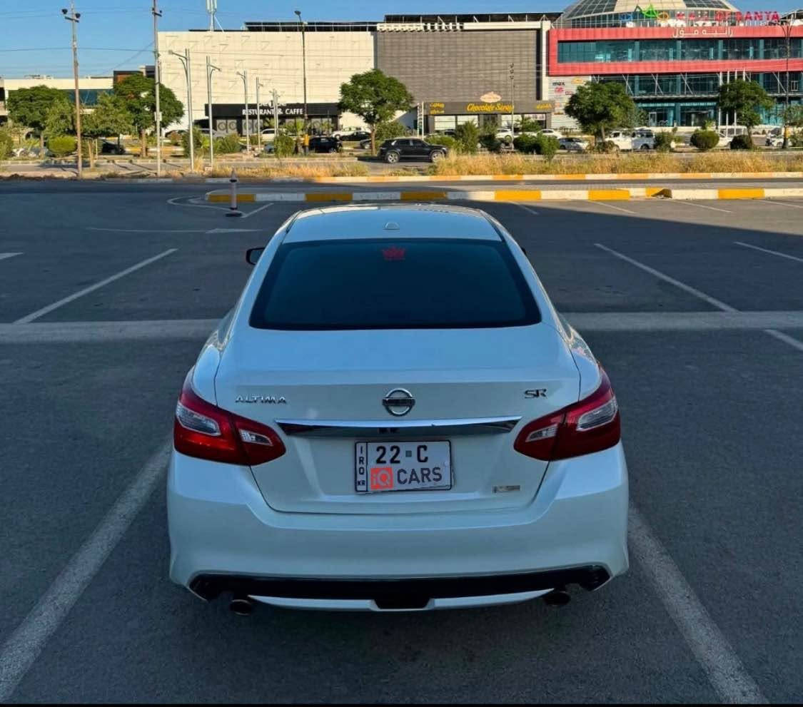 Nissan Altima 2018 SR Special Edition
‎ئەلتیما ٢٠١٨ 
‎سپێشل ئیدیشن
‎کوشن جلد دورمان شین
‎شاشە گەورە
‎کوشن هیتەر
‎کوشن کارەبا
‎سوکان گێڕ سپۆرت
‎ڕادار
‎کامیرای دواوە
‎‎‎ كم هەزار  ڕۆیشتووە‎111
‎مەکینە و گێڕ بە شەرت.
‎   چاملخی دواوە لای سەکن لەگەڵ سندوق
‎بێ ئیرباگ  
سعر130
‎تکایە ئەگەر موشتەری نی پەیوەندی مەکە.
*********** رانية, السليمانية
