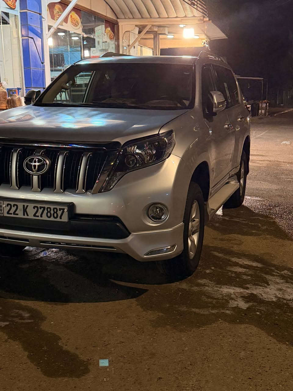 برادوو  للبيع كفالة عامة
بصمات عدد 5
كشنات جلد 
تبريد 3 قطع 
كير ومحرك جدد
رقم شمالي انكليزي 
اللون سلفري 
السيارة جديده 
السعر ع الخاص
او الاتصال على الرقم 
***********
