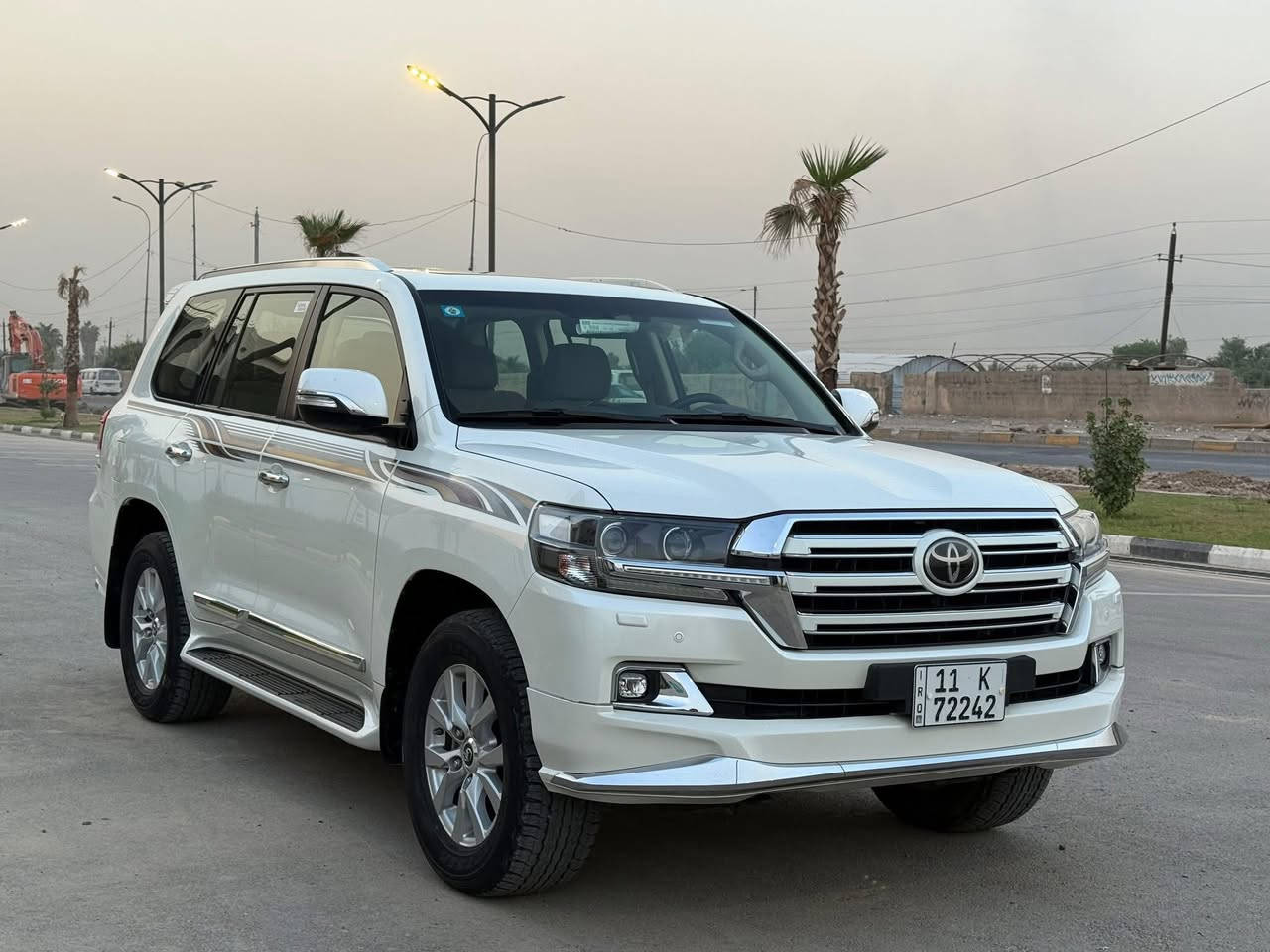 لاندكروز 2017 فول ساز وايت اديشن 6 V
كفاله عامه بحاله  الوكاله ماشيه 40حقيقي على الفحص حتى الدعاميات كفاله 
السعر 535 باسمي تحويل مباشر 
 (حجي امين) ***********
رقم بغداد 
اخوان السياره بحاله الوكاله ومشي حقيقي
مكان السيارة بلعمارة
