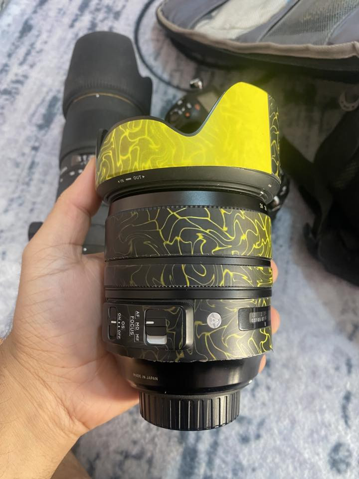 🔹 Sigma 24-70mm f/2.8 DG عدسة نيكون سكمة ارت 
🔹 فتحة واسعة ثابتة f/2.8
🔹 زووم كل-غرض بين 24 مم و 70 مم
الجيل الثاني 
�


**إذا كنت صاحب هذا الإعلان وتريد حذفه لأي سبب، رجاءا أرسل رسالة إلى الدعم الفني**