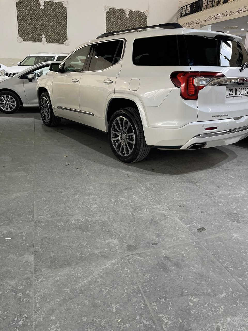 البيع جي ام سي اكاديا فول فول موصفات DENALI رقم اربيل موديل 2022 جاملغ صبغ شويه بونيد شويه باب المكان اربيل سعر ***********
