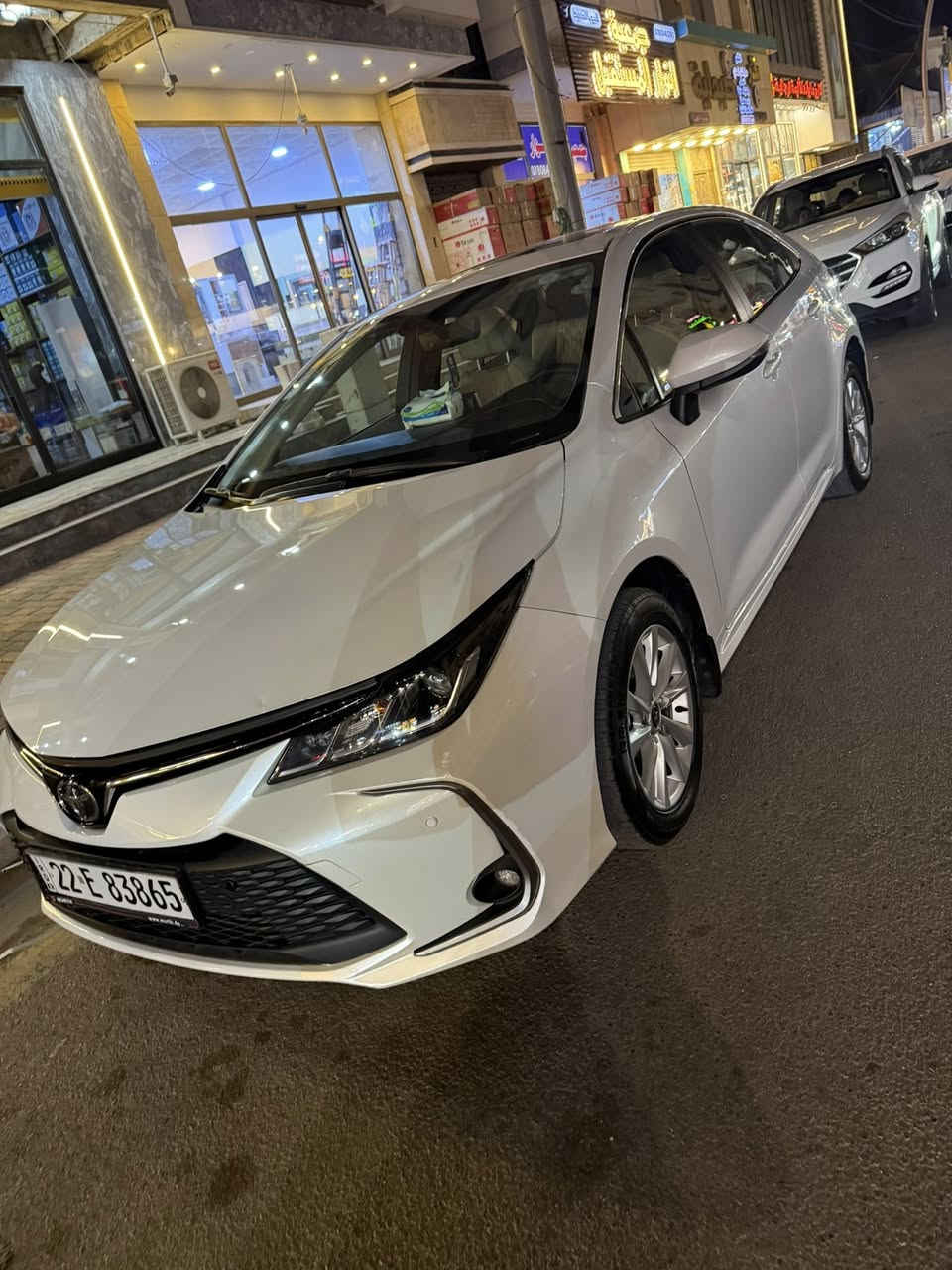 كورلا موديل 23
ساز بانزين 
رقم اربيل 

مكفولة كفالة عامة 
عدا رصعة بسيطة جدا بالبنيد واضحة بالصور
والباقي كفالة 
بصمة 
فتحة 
تحكمات فول 
ماشية 100 الف 
السعر 169 قفلها 
مكاني رمادي 
تحويل مباشر 
للاستفسار // ‭0782 651 8608‬
