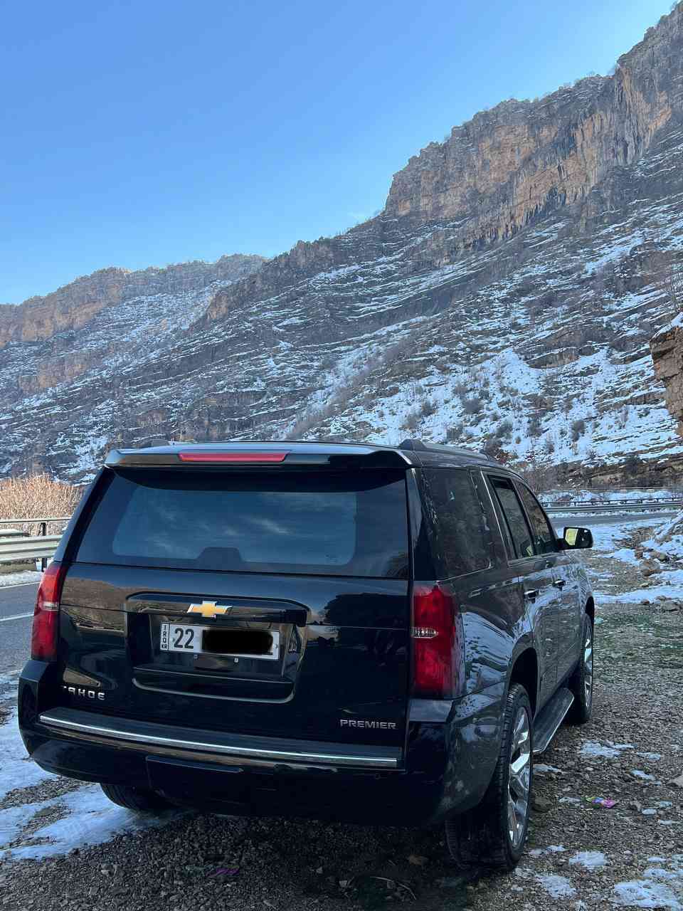 سلام عليكم
شوفرليت تاهو موديل 2019 خليجي شركة المنصور 
برايمر فول مواصفات واحد على واحد هزه ورقم اربيل 
الجديد الدولي بأسمي كفالة عامه حتى الدعاميات 
من ضربه وصبغ وتبديل وبارد السيارة شمالية جديده 
على وضع الشركة ما مفتوح بيها برغي مكينة وكير ابلاد
العنوان: البصرة 
رقم الموبايل: ***********
