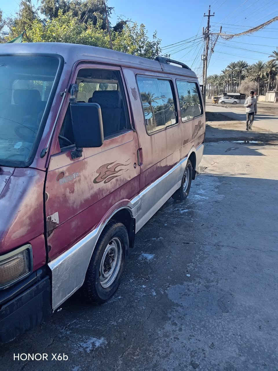 السلام عليكم البيع كيا بستا موديل ٩٥سنويه ال ٢٨ رقم ألماني شرط التحويل كير مكينه اكسن مكفولات شواصي كفاله دوشمه زينه حلوه كهربايات شغله
سعر٣٥ وبيه مجال الشراي
مكان بغداد البياع رقم ***********
