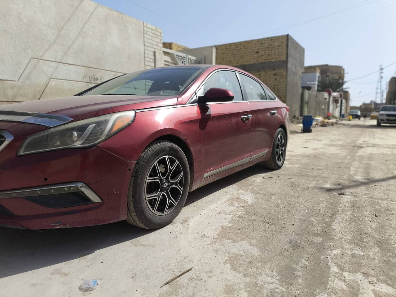 السلام عليكم سوناته 2016 حره بسمي وارد امريكي 
السياره حلوه للعلم سياره وصخه مامغسوله 
 المكينه GDiخير من الله توني شادلهه طابوكه 
رقم نگليزي مميز مراوس بلنتره موديل 2016 أو 2015 
مكاني ناصريه سيددخيل رقم الهاتف ***********
