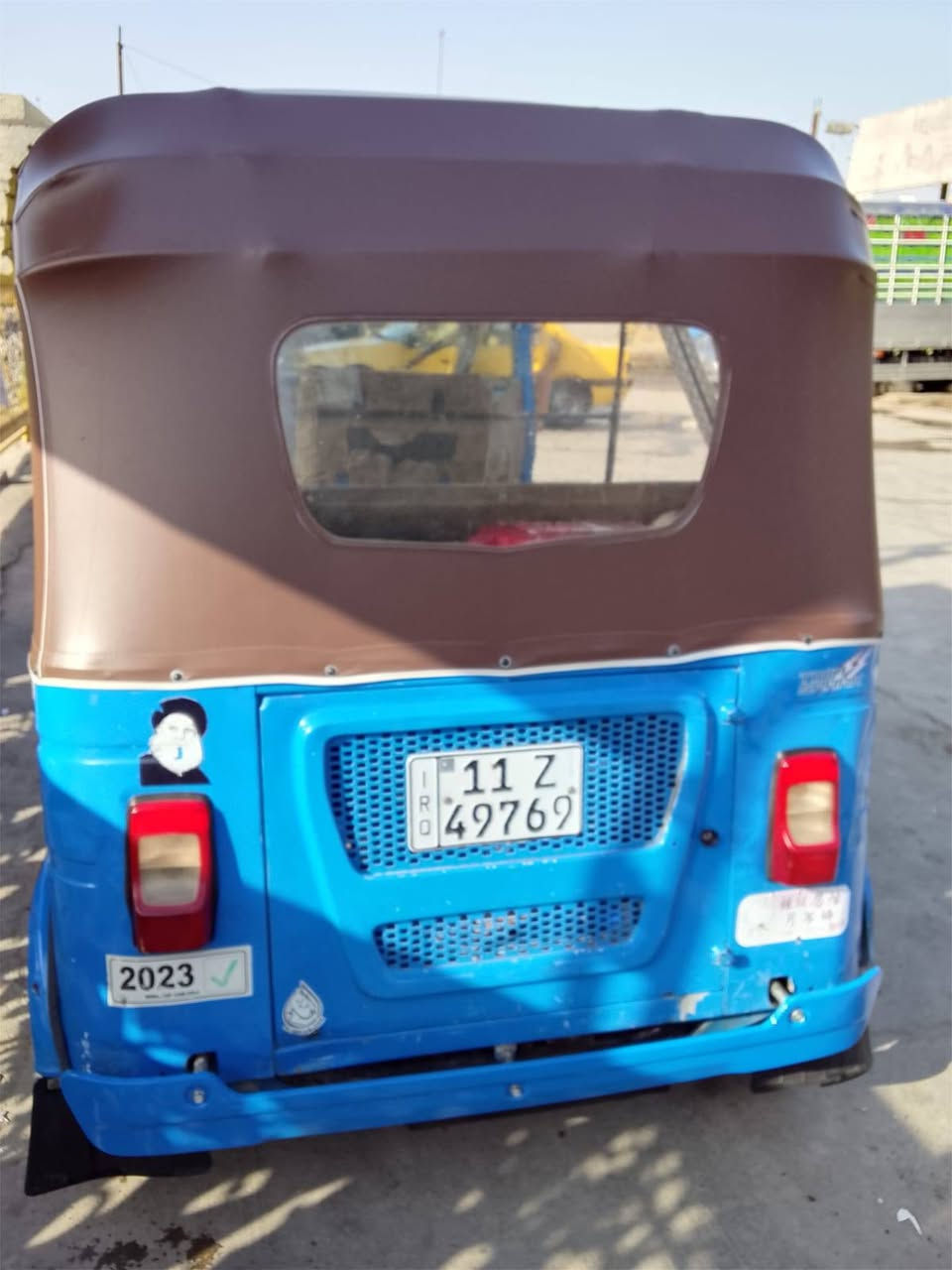 تكتك ٢١ مرقمه بغداد تحويل ثاني يوم السعر ٦و٦٠٠ بيها مجال بسيط مكاني الشعب شارع الصحه ***********
