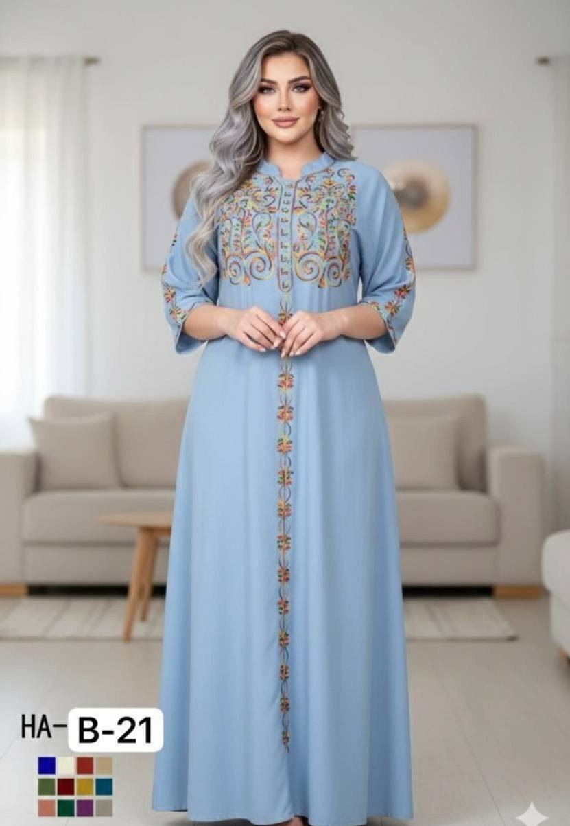 دشداشه نسائي دبل كلوش تطريز
الخامه كشمير ايطالي اصلي 💯درجه اولئ 
القياسات 2XL. 3XL. 4XL. 5XL
سعر الدرزن  85 الف  
الدرزن يجي 6 اللون 
يوجد توصيل جميع المحافظات


**إذا كنت صاحب هذا الإعلان وتريد حذفه لأي سبب، رجاءا أرسل رسالة إلى الدعم الفني**