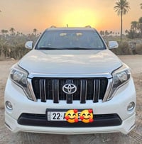 برادو 2016  مكفوله كير محرك وصبغ فقط بارد صغير جدا  ٦ سلندر  فول vxl  ...