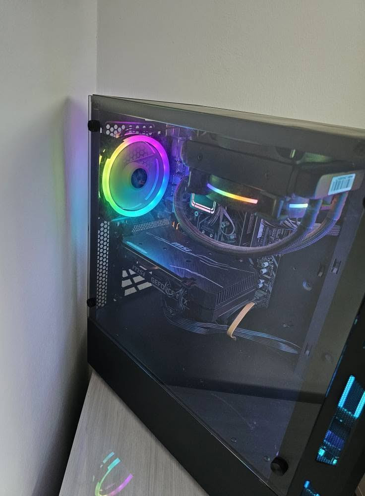 السلام عليكم
Pc للبيع

CPU:ryzen 5 2600x
تبريد مائي 120mm
GPU : GTX 1660 MSI OC
Motherboard: gigabyte B450M ds3h
Ram 16 gb

التخزين
Ssd 128 gb
HDD : 500 GB

Power supply 650 w seasonic 80+ white
Case : xigmatek ما اعرف نوعيته بالضبط

ماوس كلوريس
كيبود red dragon
سعر التجميعة 500 الف 

الشاشة
Acer ،1080 , 165 hz NT
24 inch
الشاشة وحدها 90 الف

هارد HDD WD 4TB 
سعر 80 الف 

مكاني كربلاء 
*********** كربلاء, العراق
