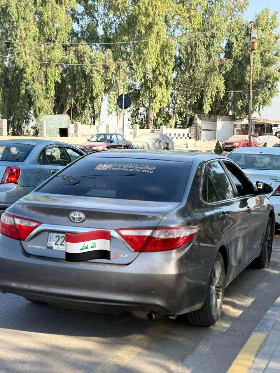 Toyota Camry 2017 
تيوتا كامري 2017 
مواصفات LE المرغوبه 
4 سلندر 2500 
جاملغ الأمامي وبنيد 
ماشية 145 mi
فول ماعد الفتحه 
تحكمات ستير 
كامرة خلفية 
موصفات الكامري المعروفه 
للتواصل 
*********** موصل, نينوى
