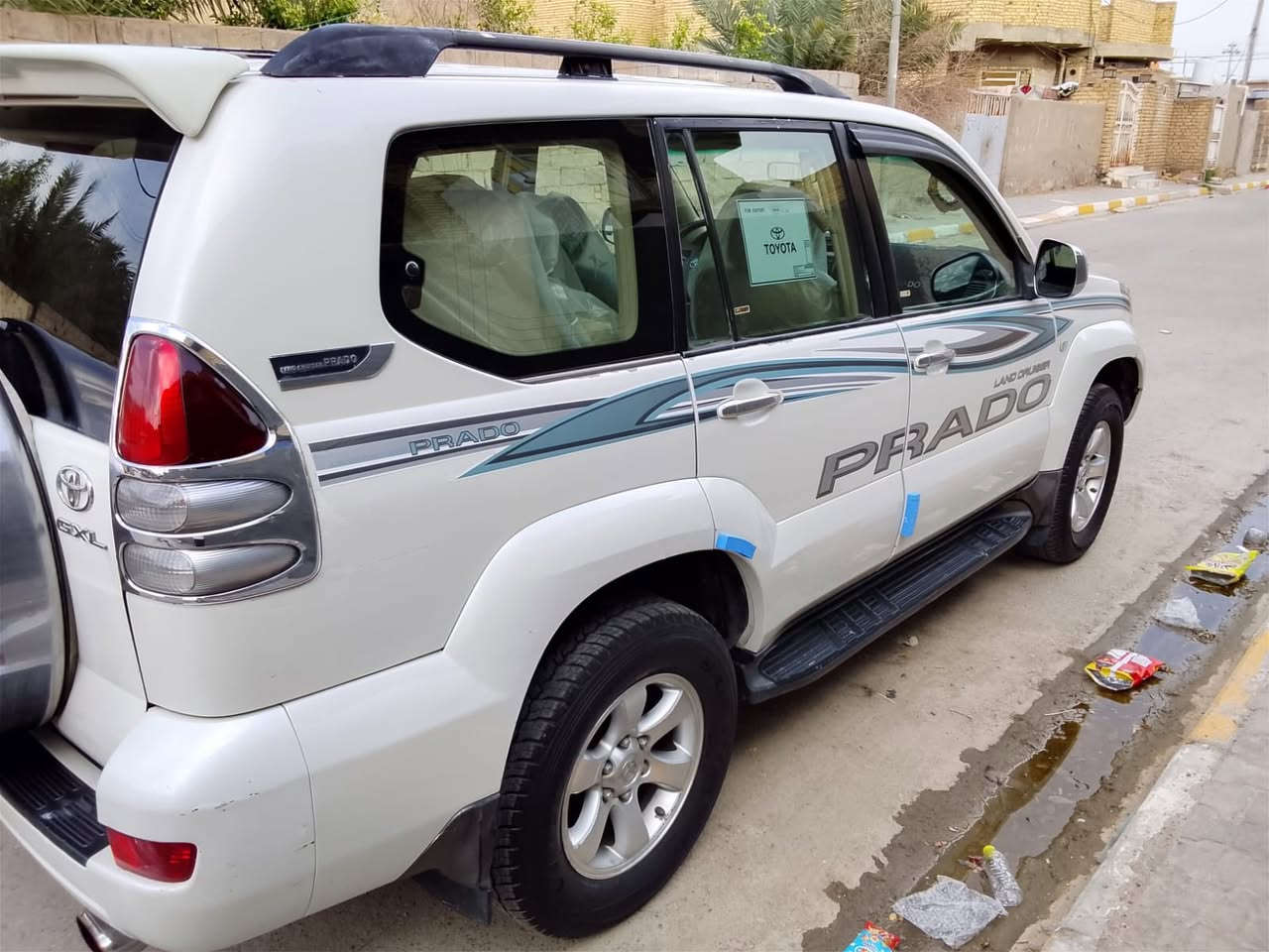 سلام عليكم برادو للبيع موديل ٢٠٠٦ سياره جديده رقم أربيل كير محرك مكفولات تخم تاير جديد بيهه نص قطعه صبغ بس / ***********
