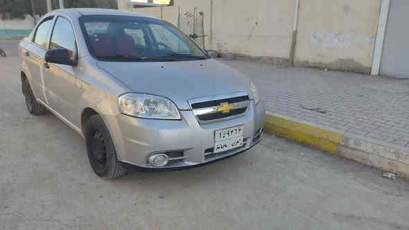 💯 شوفرليت افيو 
موديل 2009..
محرك 1600 كبس ..
كير اوتماتيك..
رقم سليمانيه مكانها ديالى خانقين
سعر 60 
***********
