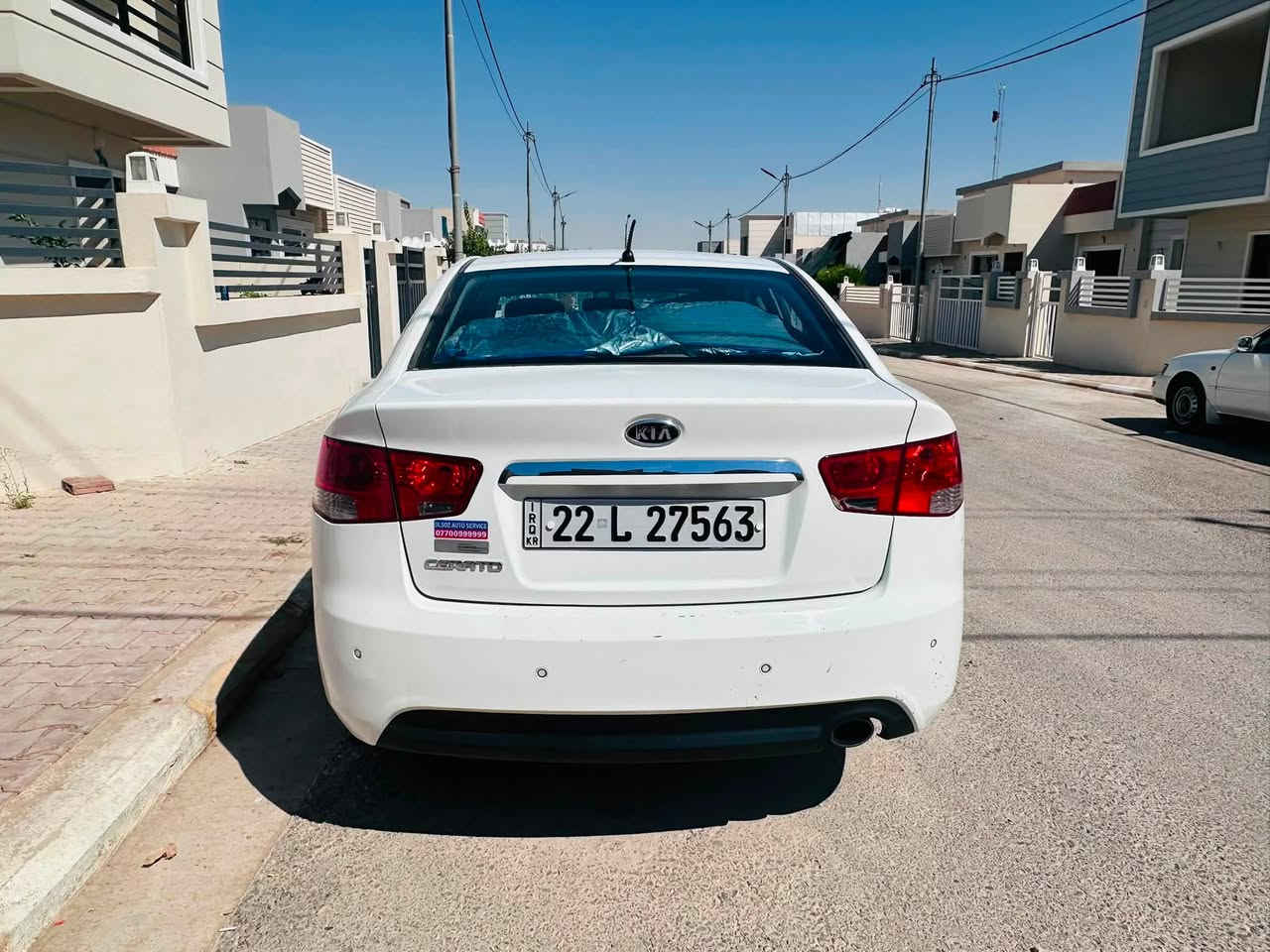 للبيع كيا سيراتو 2013 

* 🚗 الموديل: 2013
* ⚙️ جير أوتوماتيك
* 📍 الممشى: 168 ألف كم
* 🔑 تشغيل بصمة (Smart Key)
* 🚪 دخول ذكي (بصمة على الباب)
* 🌞 فتحة سقف (سلايد)
* ❄️ مكيف بارد
* 🛠️
* 🎨 صبغ حسب تقرير الفحص
سعر ورقات 105
خانقين
***********
