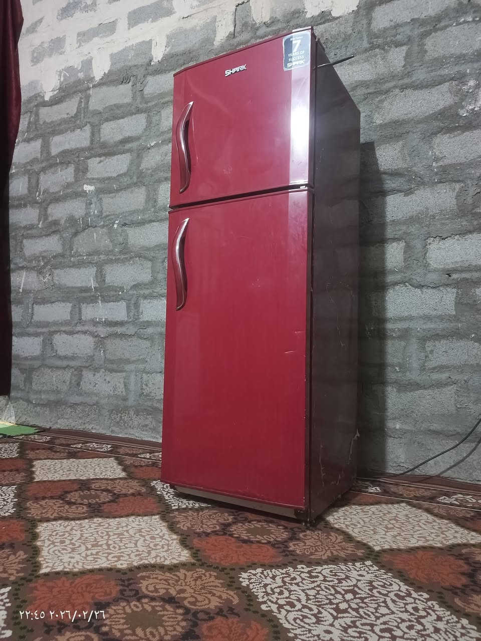 سلام عليكم مجمده تجميد فول اب 250الف أو ثلاج نضيفه حيل اب 150الف مكان ابو غريب  الشيحه رقم الهاتف *********** بي واتساب
