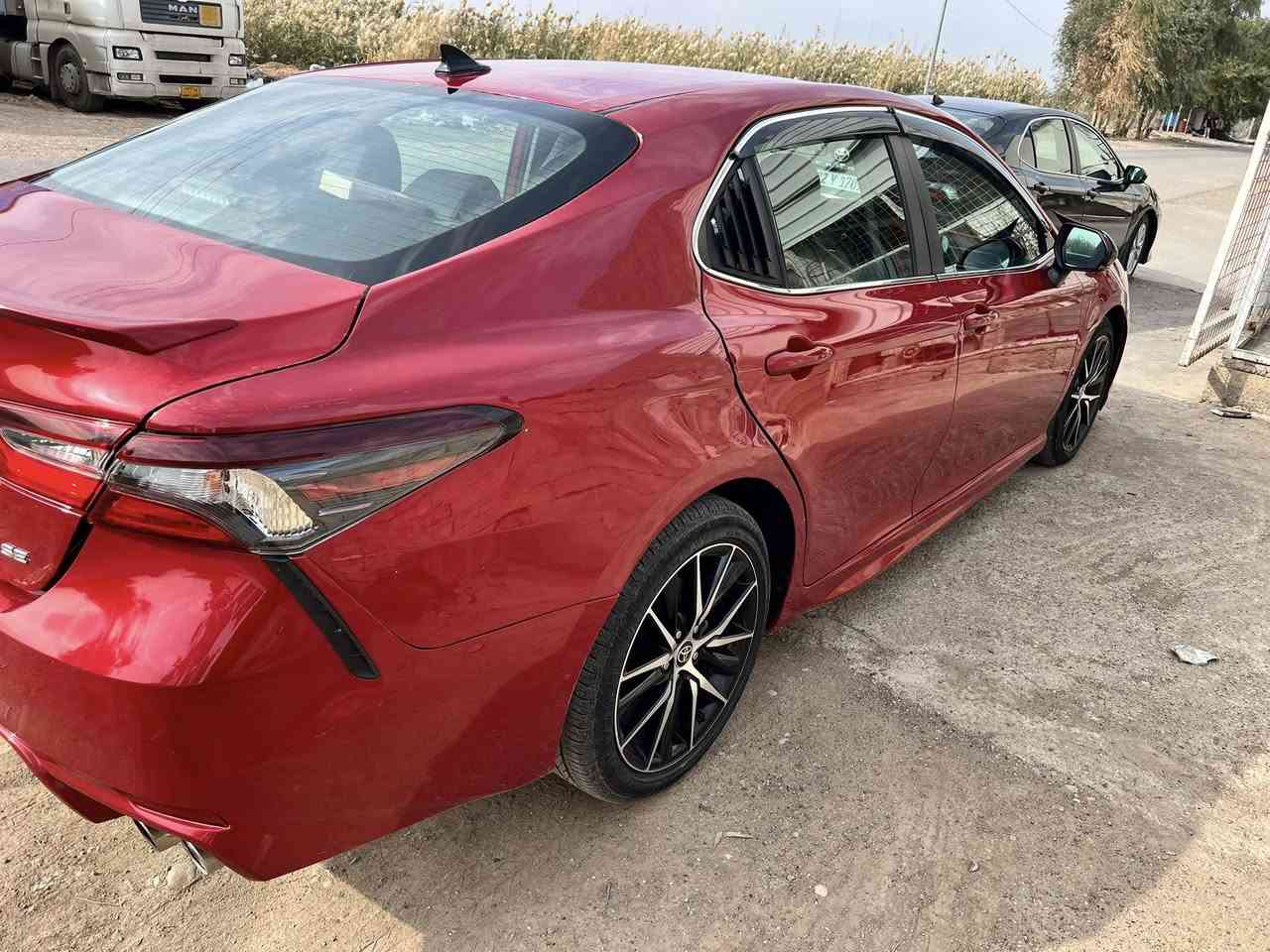 سلام عليكم تيوتا كامريSE موديل 2023امريكي حادث جاملغ خلفي  ماشيه 42k
تحكم ستيرن
رادار امامي
‎كشنات جلد +كشن سايق كهرباء
شاشه كبيره +كار بلي 
كامره خلفيه 
محرك 2500بانزين فقط
لايت ليد زنون بلاد
شفتات استيرن 8 نمر 
بلاتوث +تلفون +حاكيه
كروس سرعه 
مثبت سرعه 
سعر 205 بيها مجال 
*********** 
العنوان ديالى خانقين 
سونر مرفق بلمنشور
