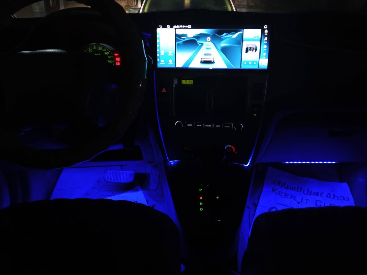 توكسن 2009 رقم نينوى مسطره الجديد بدون صبغ شرط التحويل شاشه نظام لكزز كامره لايت زنون السعر 120 وبيه مجال *********** مكان السياره ناحية الشوره
